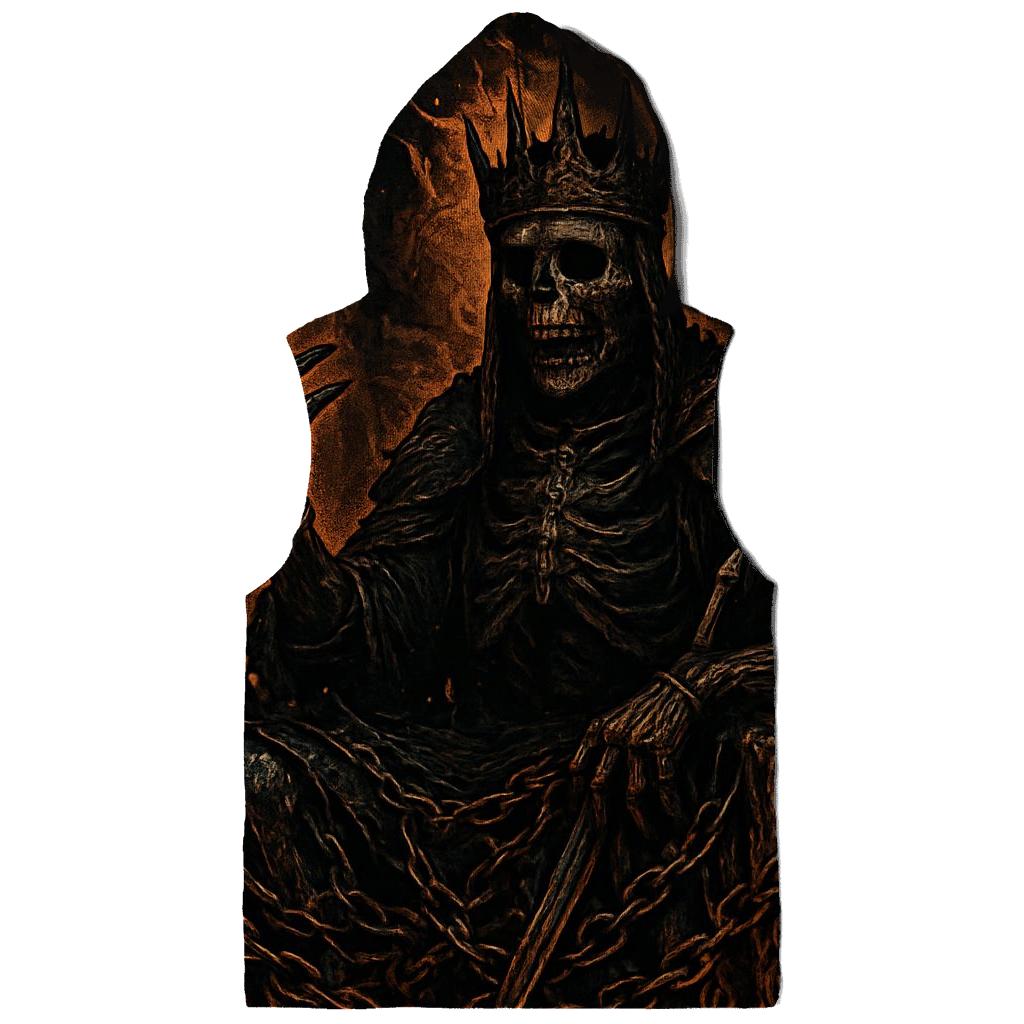 Crowned Wraith King On The Furnace Throne hoodies fashion