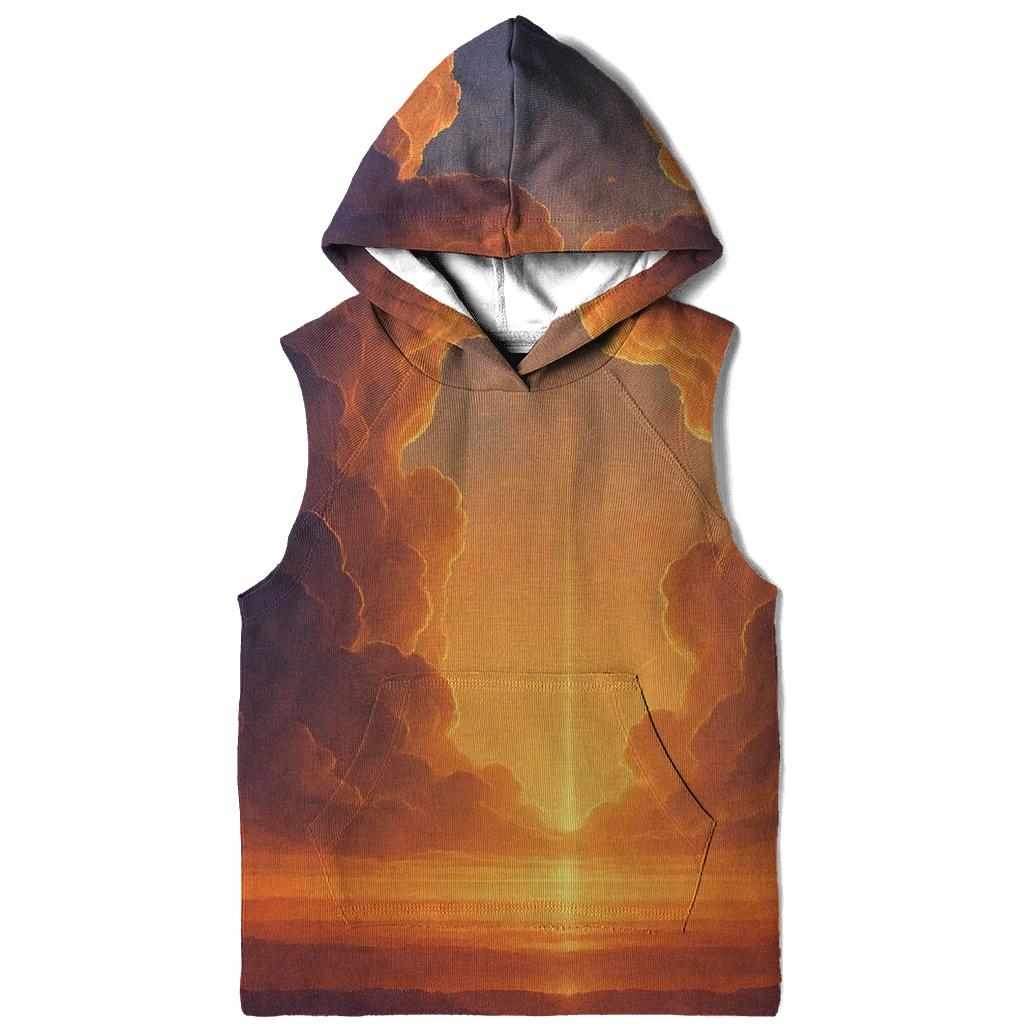 Cloud Cathedral Afterglow embroidered hoodies