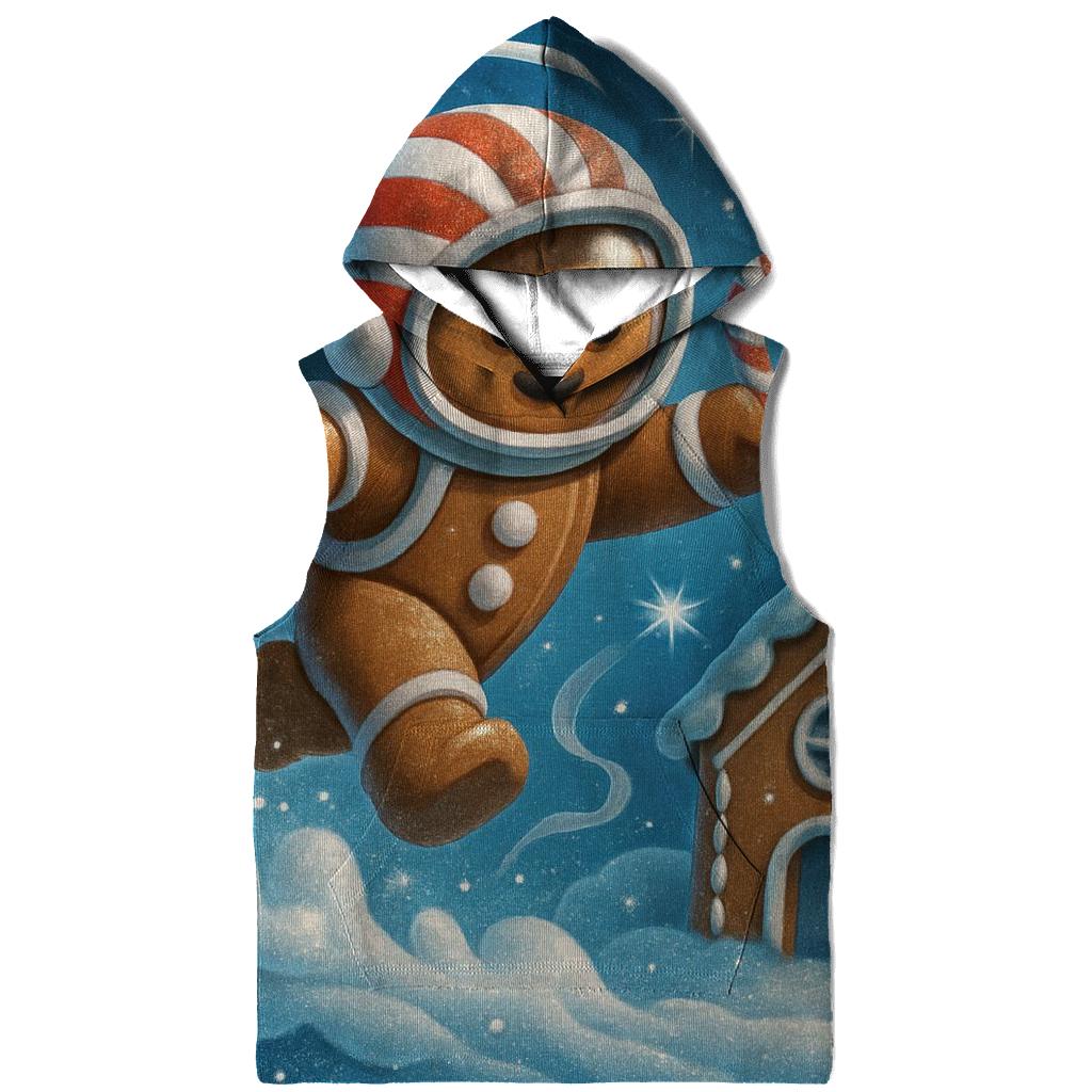 Gingerbread Astronaut Cookie Crash Landing hoodies fashion
