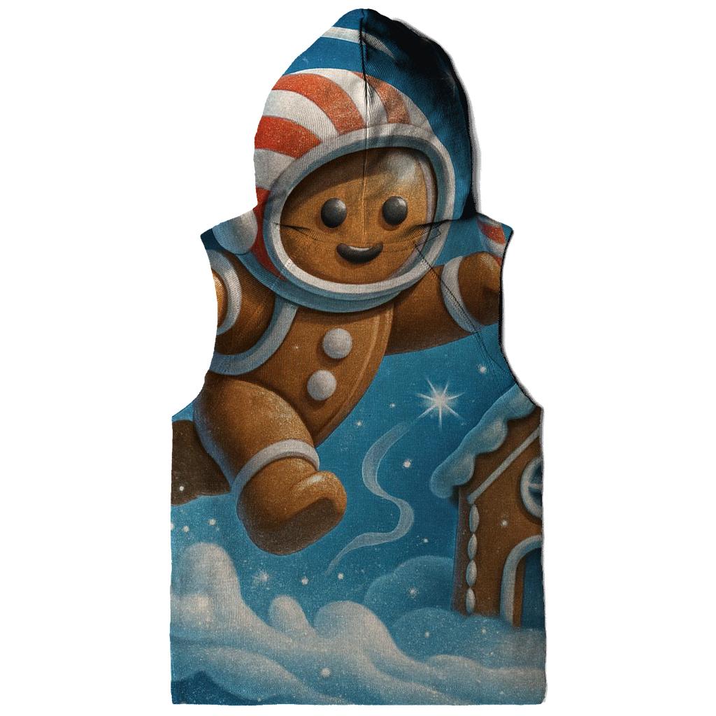 Gingerbread Astronaut Cookie Crash Landing hoodies fashion
