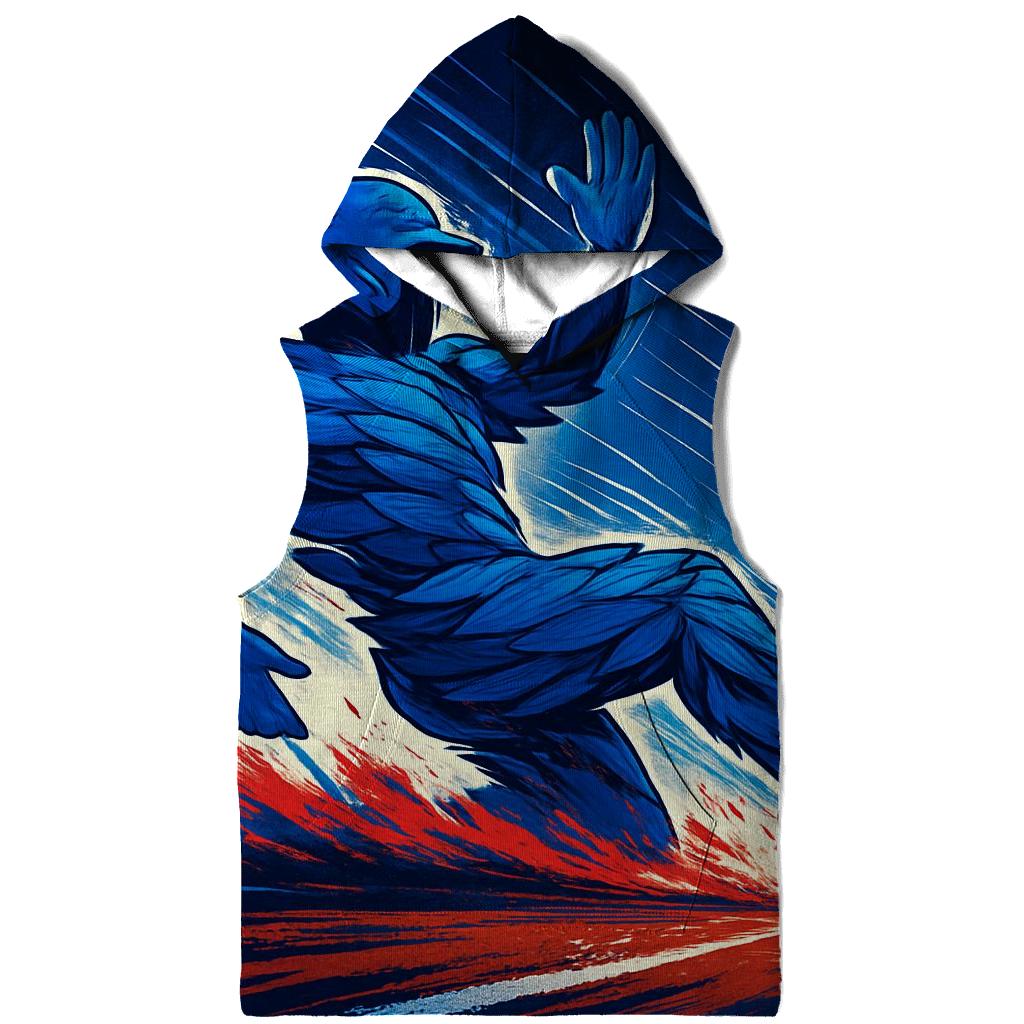 Feather Spiral Slider With Blue Jays Motion zip-up hoodies