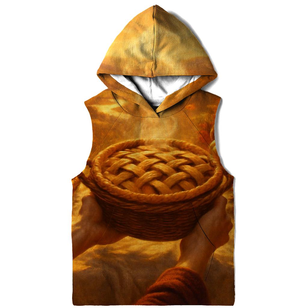 Golden Hour Table On A Hillside Overlook designer hoodies