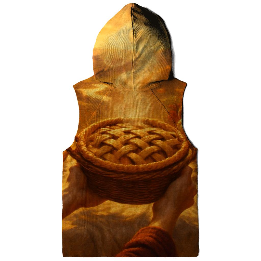 Golden Hour Table On A Hillside Overlook designer hoodies