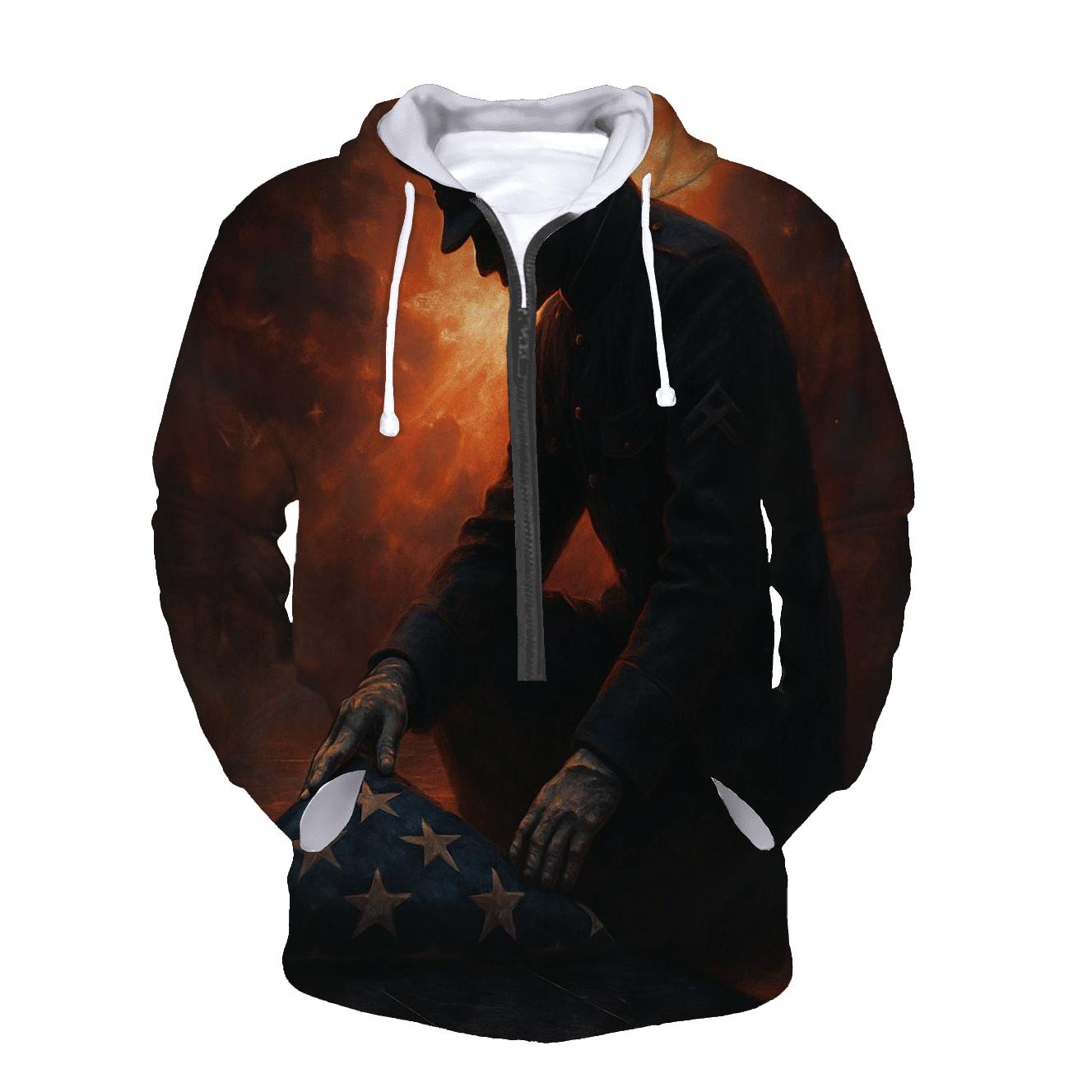 Afterglow Sentinel Over The Folded Colors hoodie trends