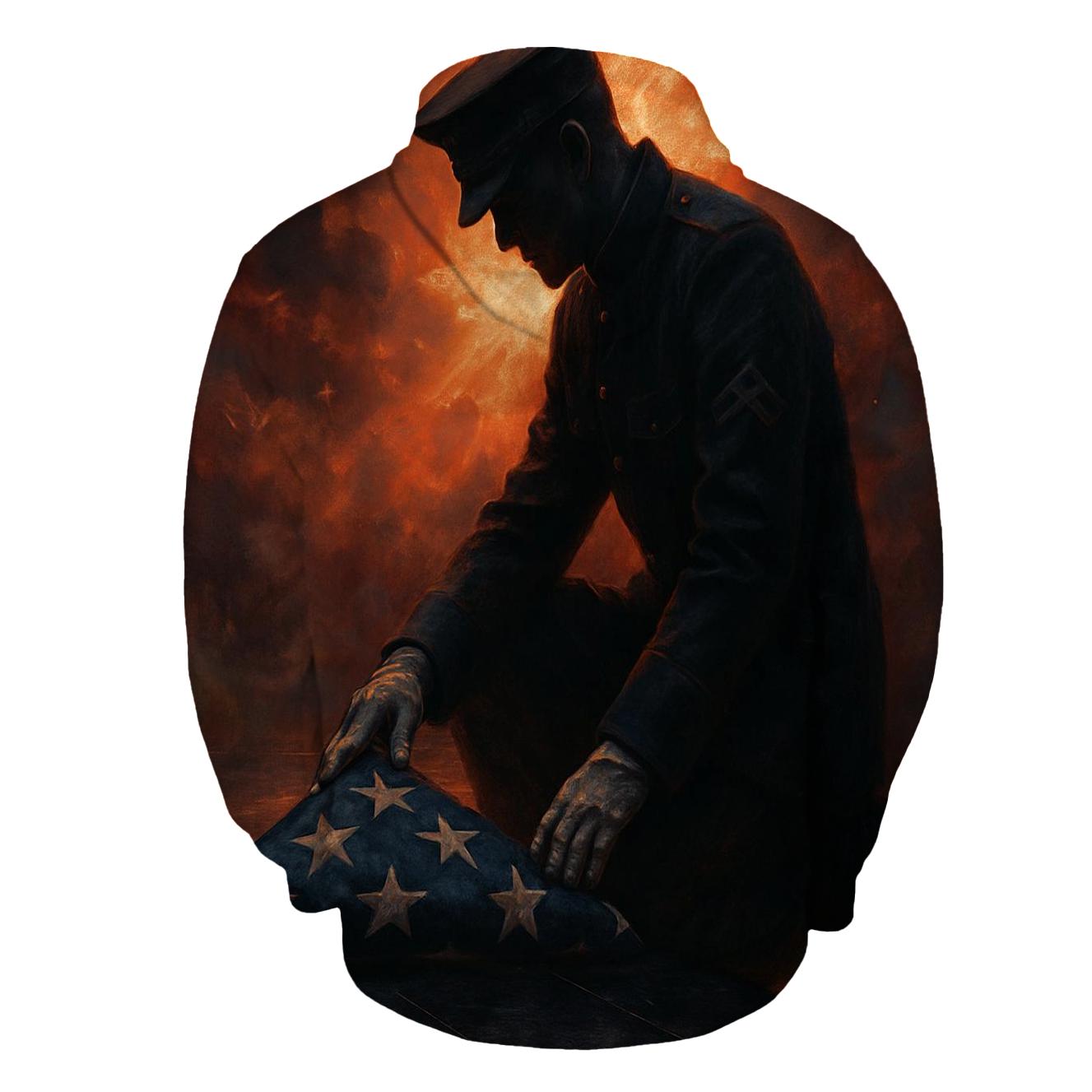 Afterglow Sentinel Over The Folded Colors hoodie trends