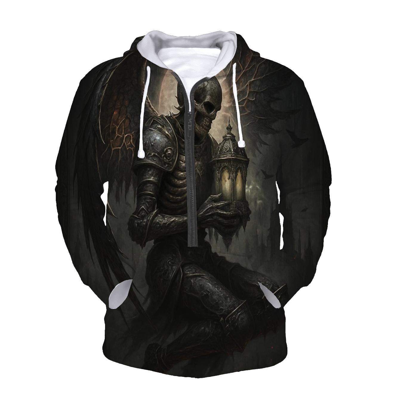 The Ossuary Seraph Of Black Candle Rain heavyweight hoodies