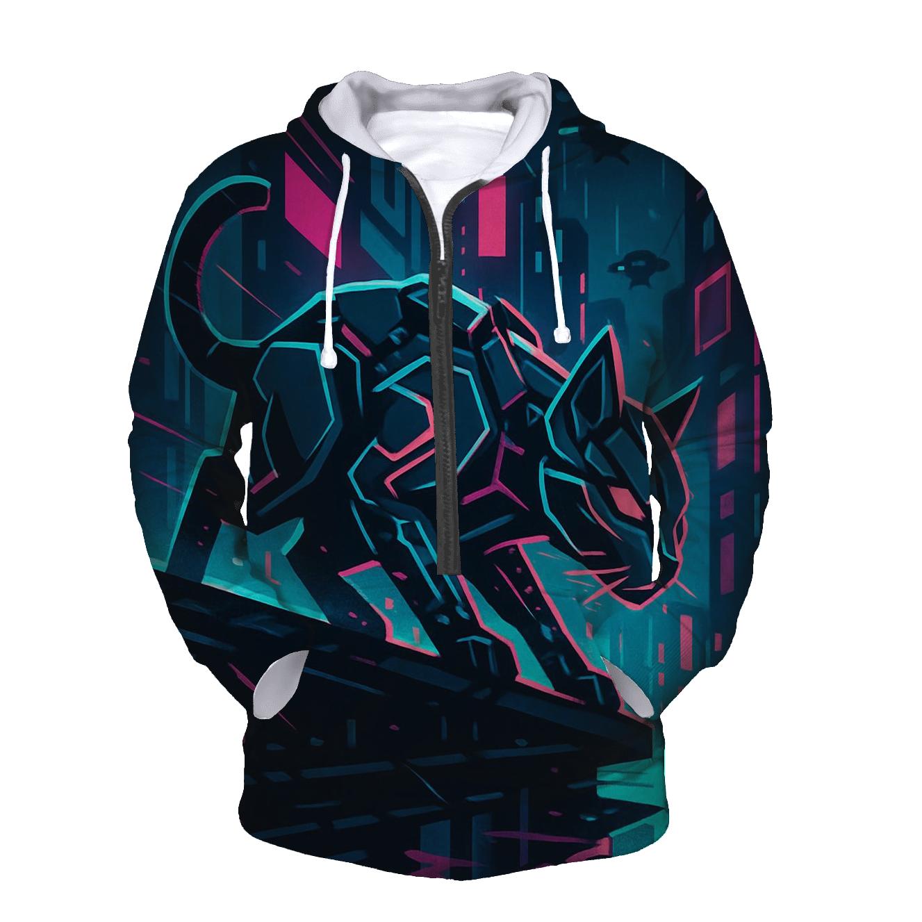 Neon Alley Circuit Prowler hoodie trends