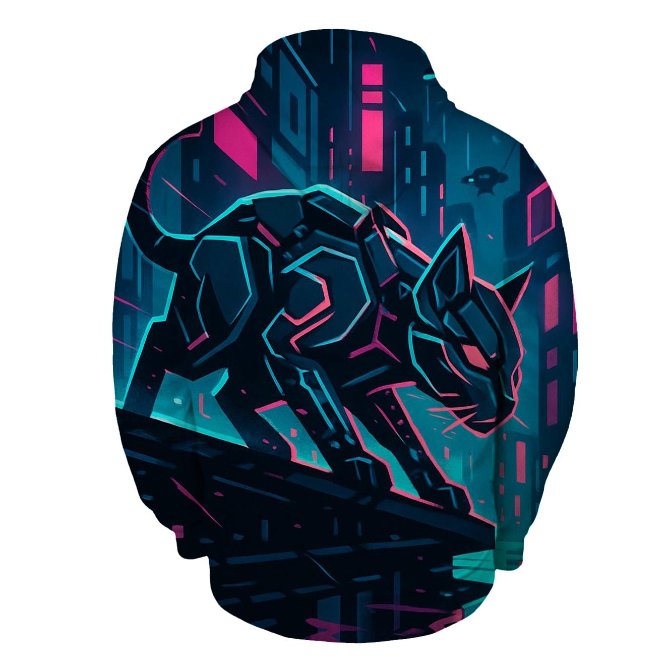 Neon Alley Circuit Prowler hoodie trends