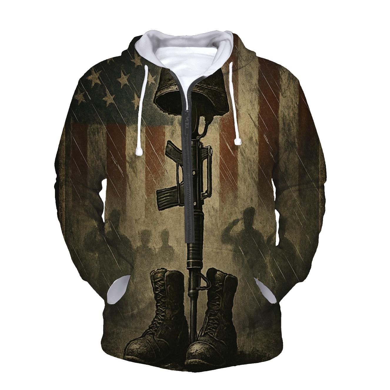 Boots Rifle Helmet Vigil In Rain Washed Colors hoodie trends
