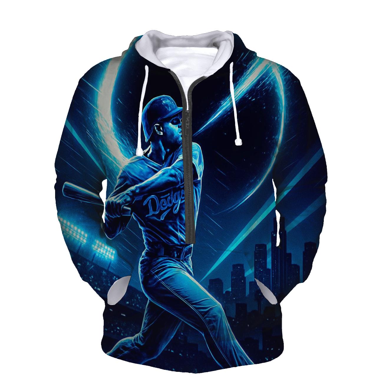 Neon Stadium Eclipse Slam printed hoodies