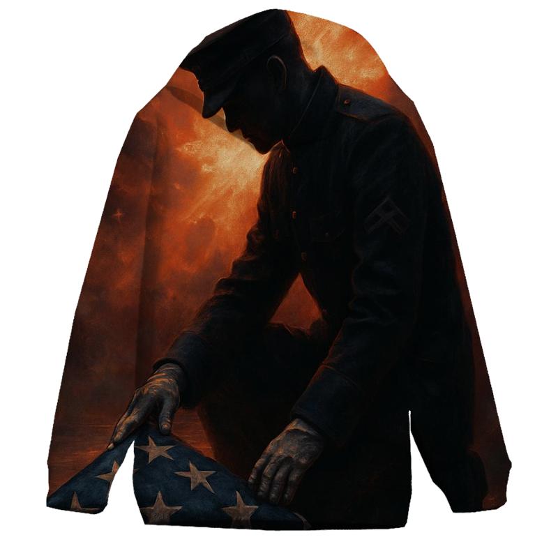 Afterglow Sentinel Over The Folded Colors hoodie designs