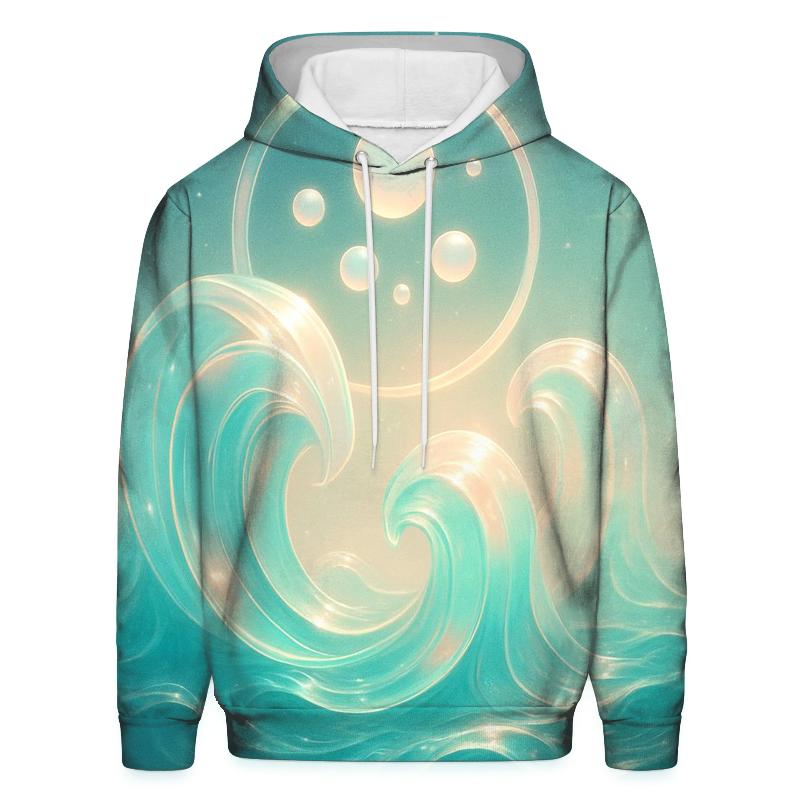 Prismatic Tide Cathedral lightweight hoodies