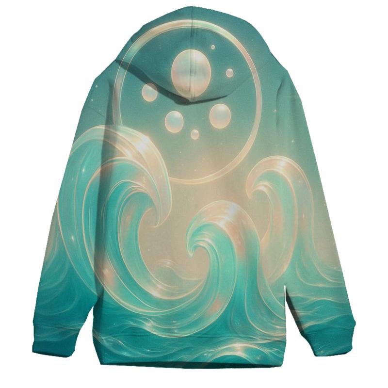 Prismatic Tide Cathedral lightweight hoodies