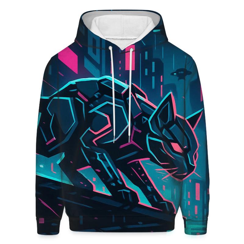 Neon Alley Circuit Prowler designer hoodies