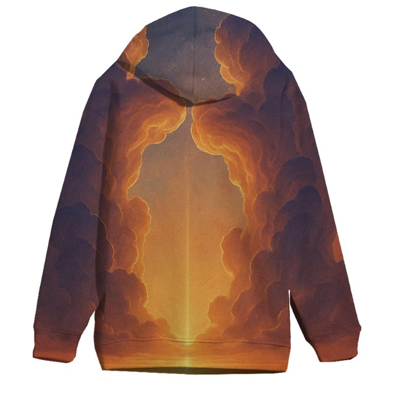 Cloud Cathedral Afterglow zip-up hoodies