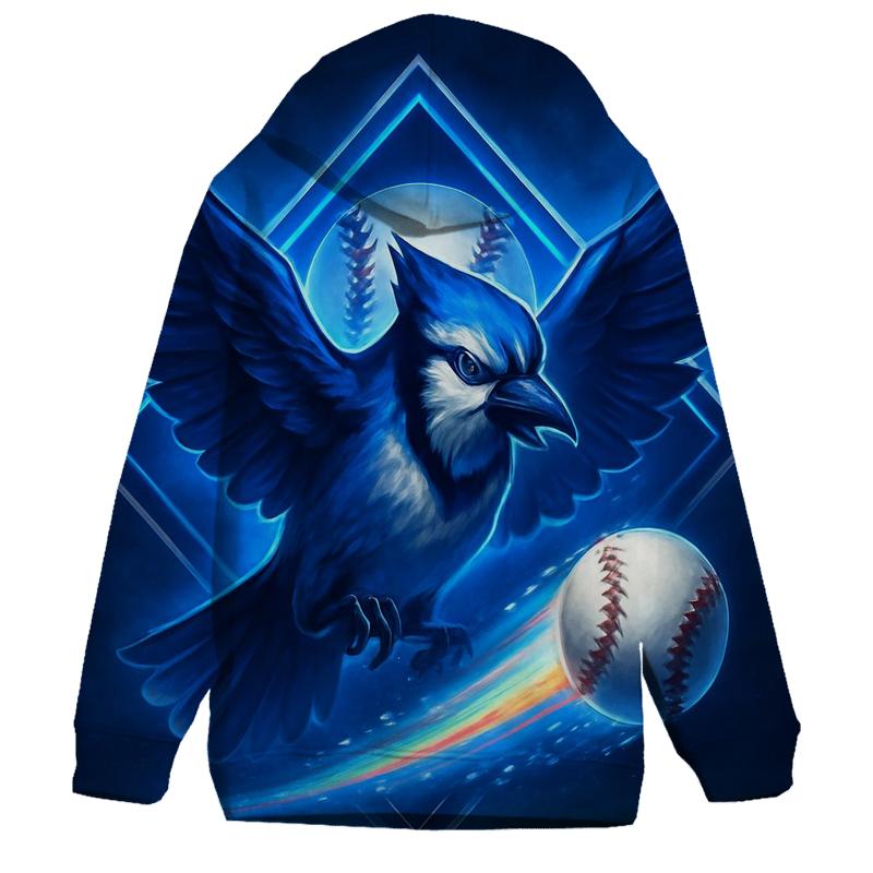 Blue Jays Aurora Diamond Breakthrough printed hoodies