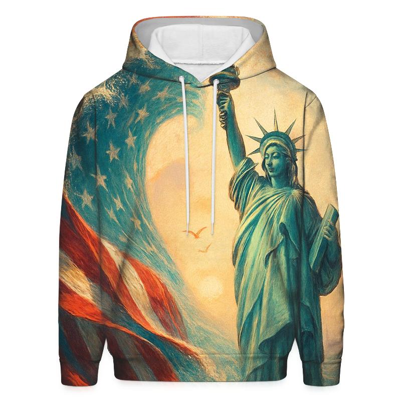 Liberty Tide Panorama heavyweight hoodies