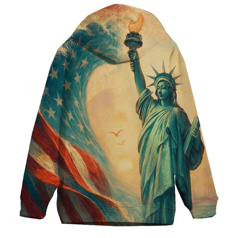 Liberty Tide Panorama heavyweight hoodies
