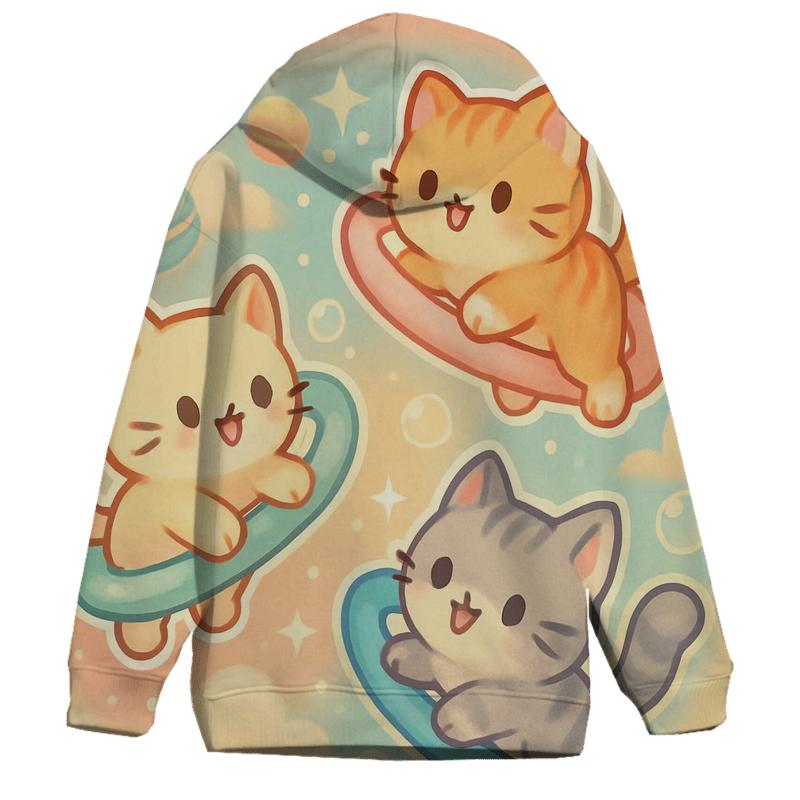 Sugar Cloud Kitten Carousel hoodie trends