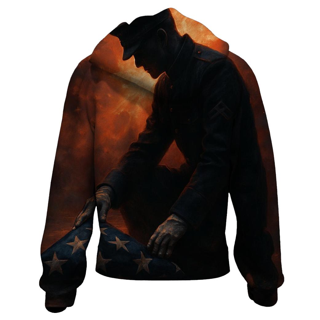 Afterglow Sentinel Over The Folded Colors lightweight hoodies
