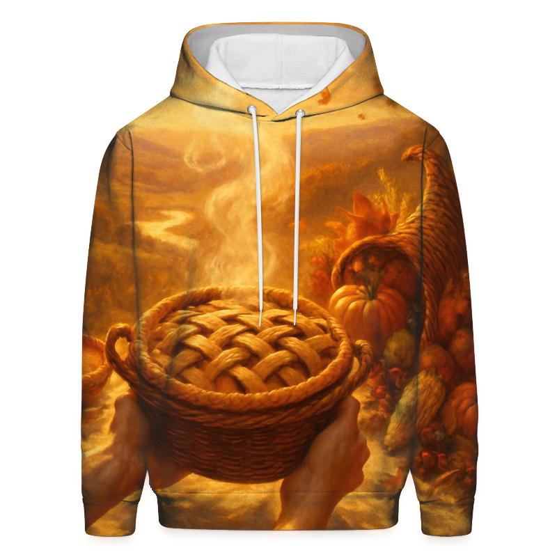 Golden Hour Table On A Hillside Overlook hoodie trends