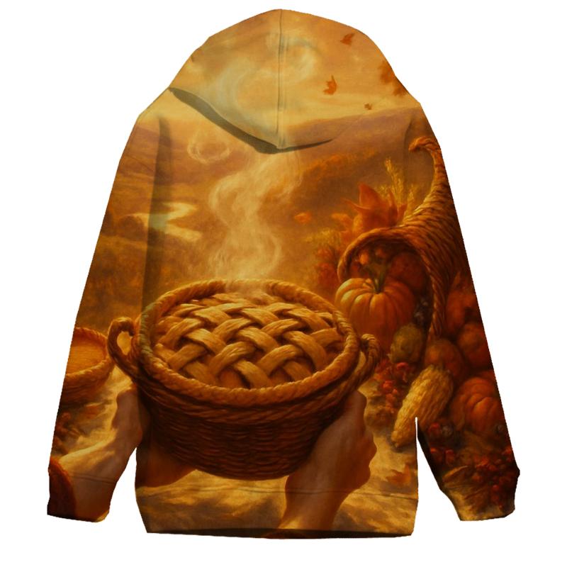 Golden Hour Table On A Hillside Overlook hoodie trends