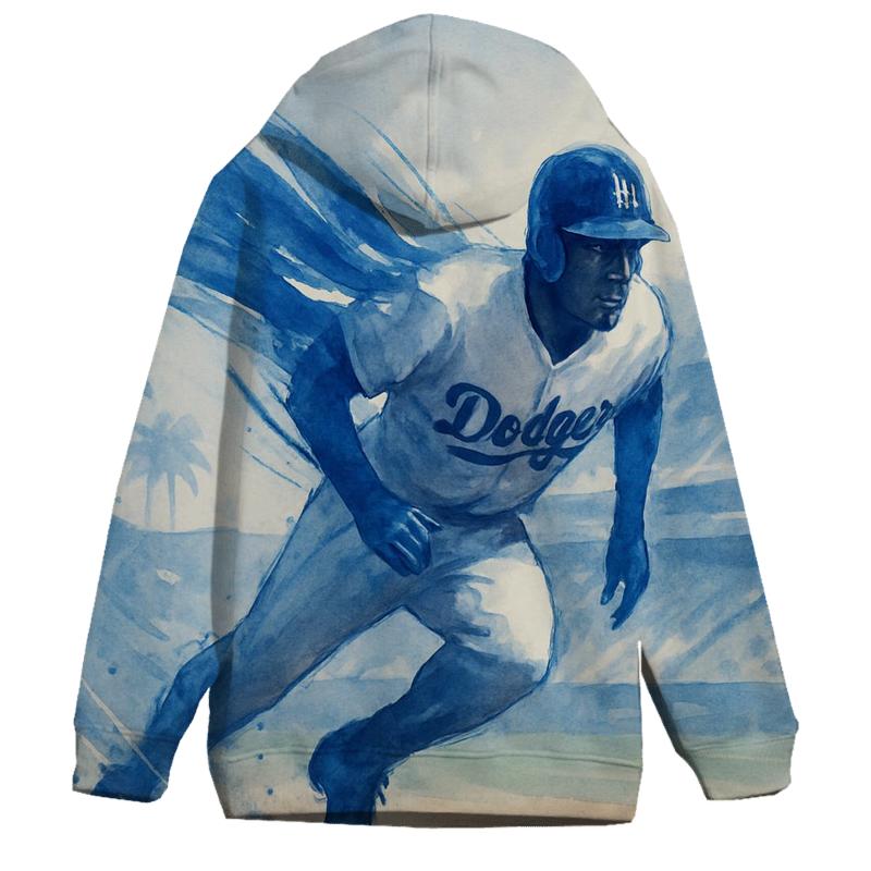 Watercolor Rally Wave Sprint hoodie trends