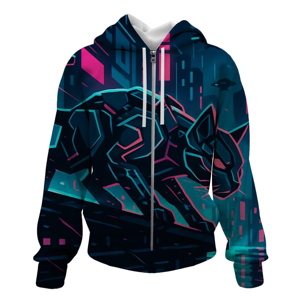 Neon Alley Circuit Prowler lightweight hoodies
