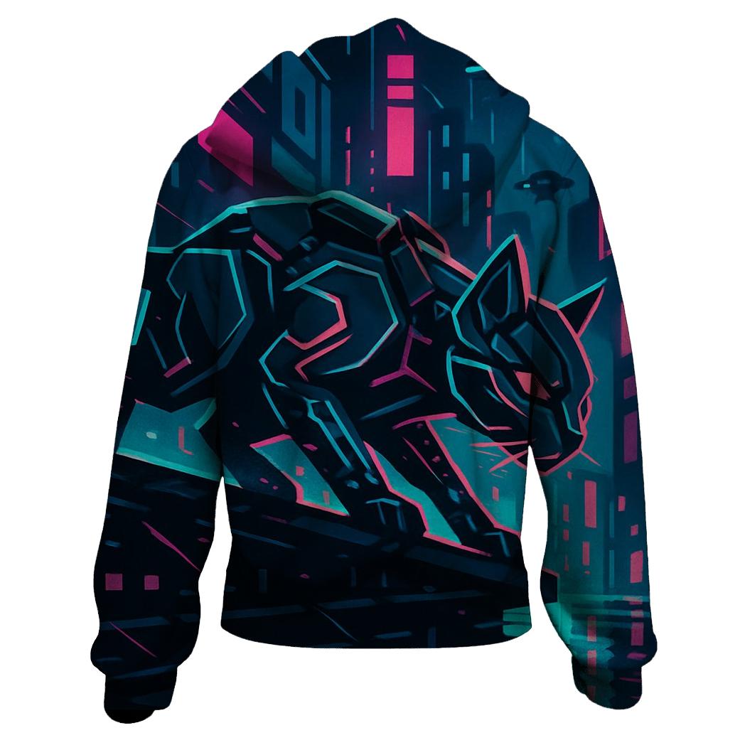 Neon Alley Circuit Prowler lightweight hoodies