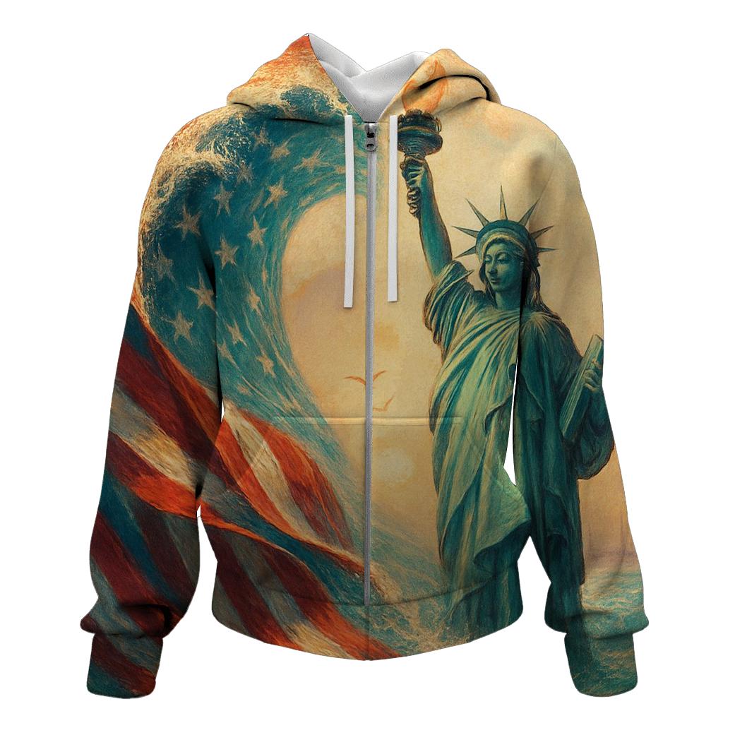 Liberty Tide Panorama hoodies fashion