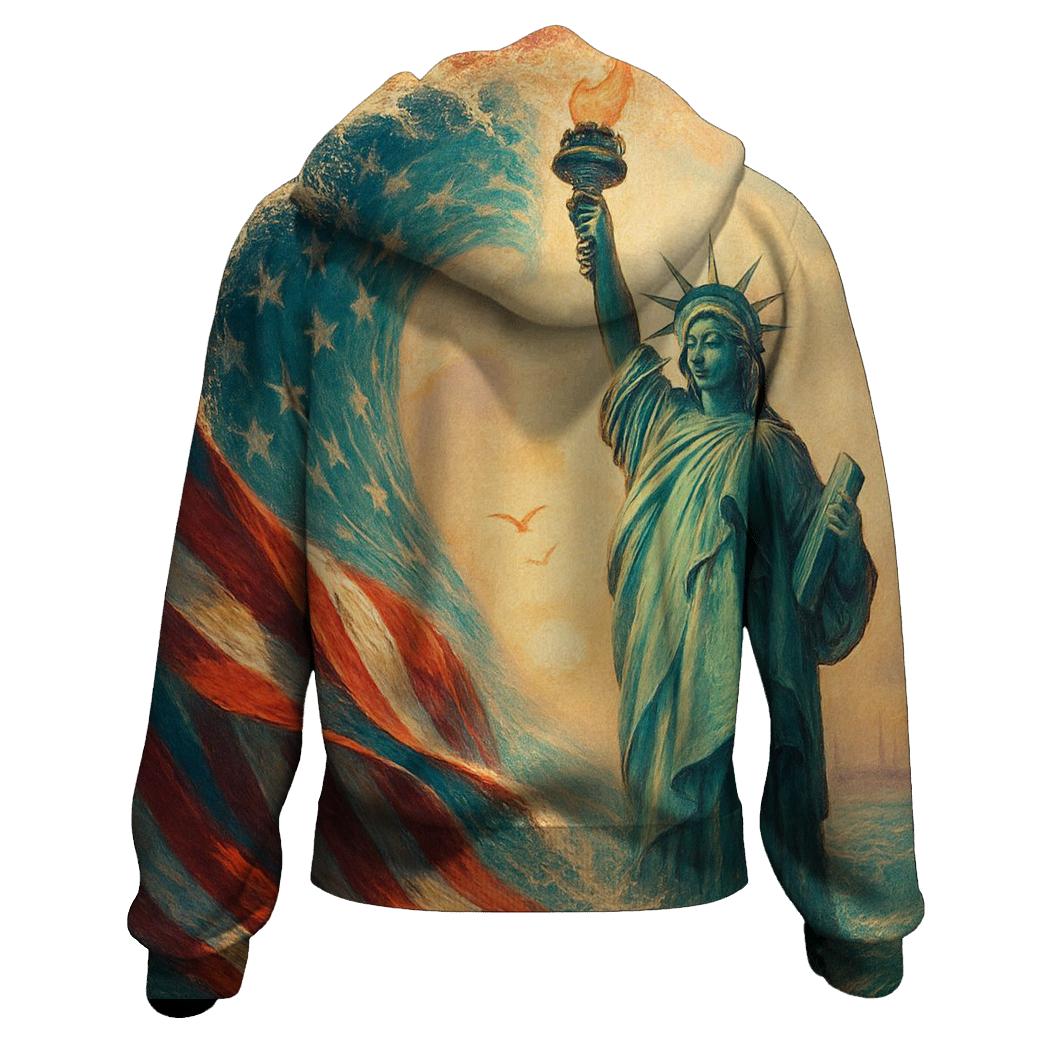 Liberty Tide Panorama hoodies fashion