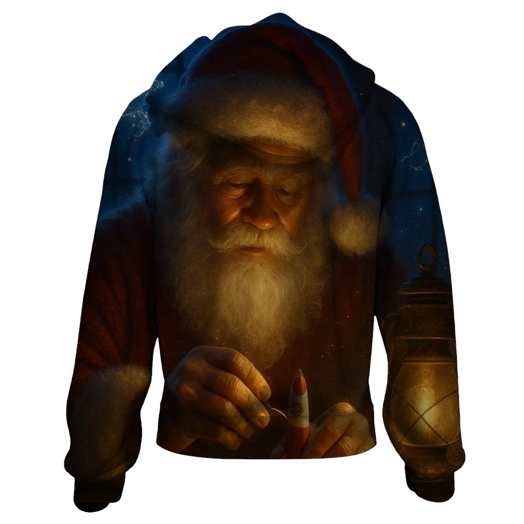 Workshop Constellation Santa lightweight hoodies