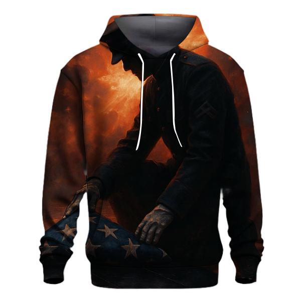 Afterglow Sentinel Over The Folded Colors custom hoodies