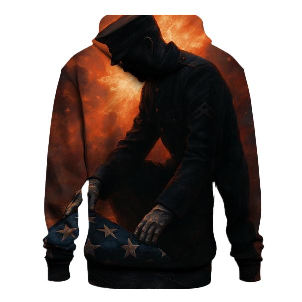 Afterglow Sentinel Over The Folded Colors custom hoodies