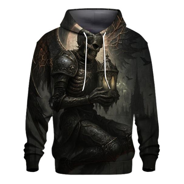 The Ossuary Seraph Of Black Candle Rain printed hoodies