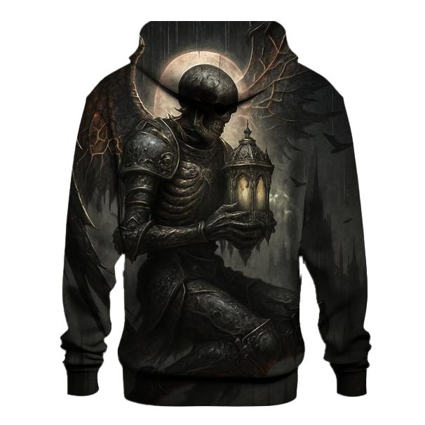 The Ossuary Seraph Of Black Candle Rain printed hoodies
