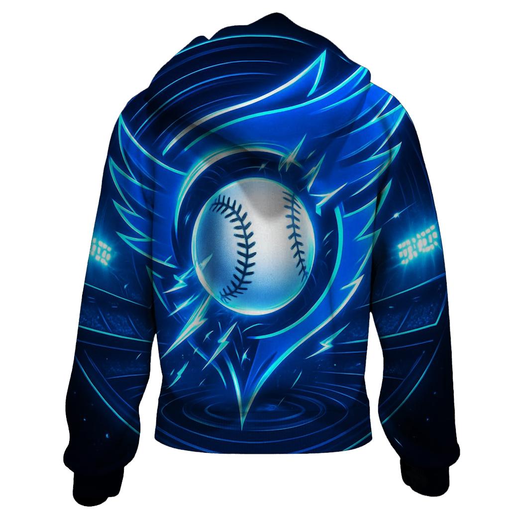 Kinetic Wingburst Blue Jays Fastball graphic hoodies