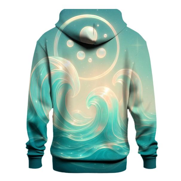 Prismatic Tide Cathedral embroidered hoodies
