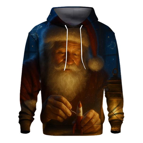 Workshop Constellation Santa lightweight hoodies