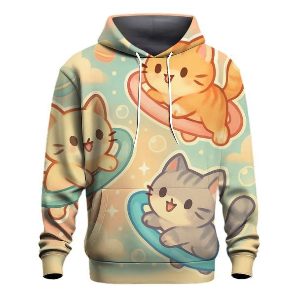 Sugar Cloud Kitten Carousel premium hoodies
