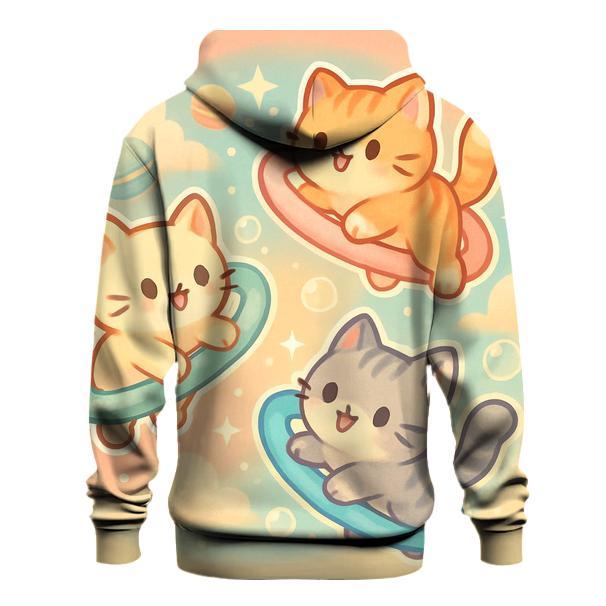 Sugar Cloud Kitten Carousel premium hoodies