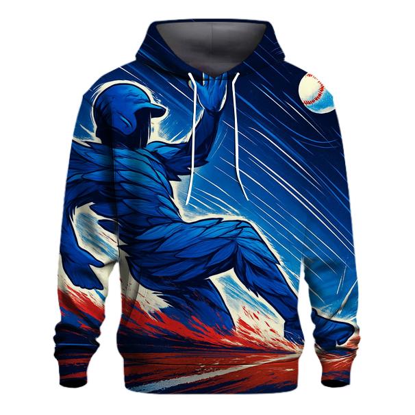 Feather Spiral Slider With Blue Jays Motion designer hoodies
