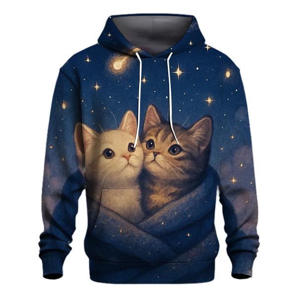 Stargazer Blanket Nest Comet Glow zip-up hoodies