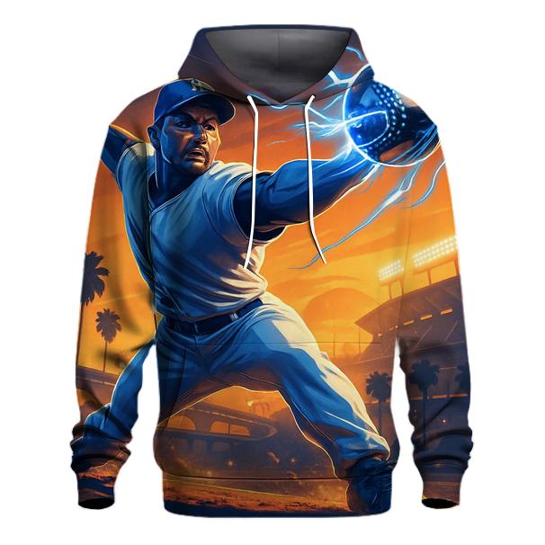 Chrome Fastball Over Sunset Freeway designer hoodies
