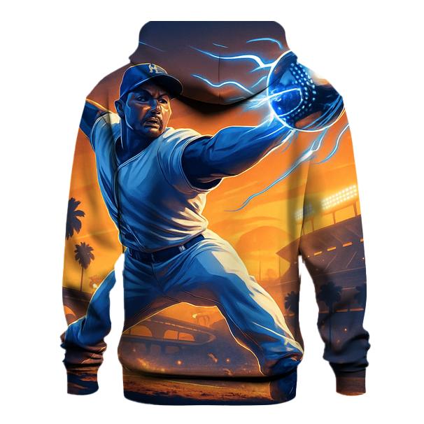 Chrome Fastball Over Sunset Freeway designer hoodies
