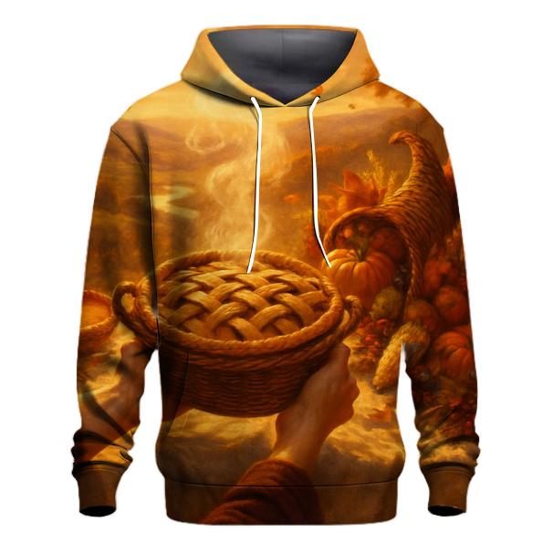 Golden Hour Table On A Hillside Overlook hoodie trends