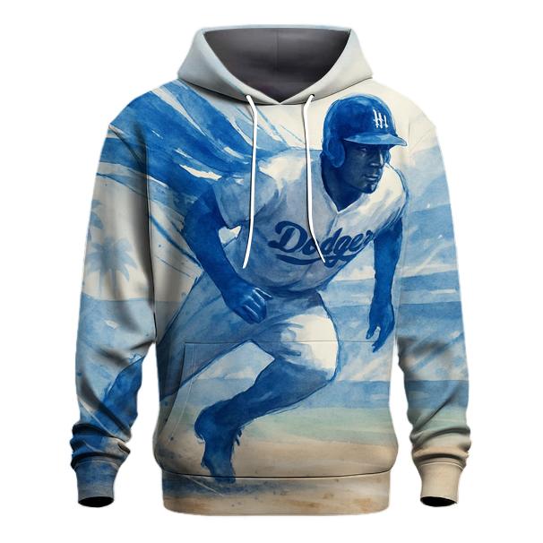 Watercolor Rally Wave Sprint pullover hoodies