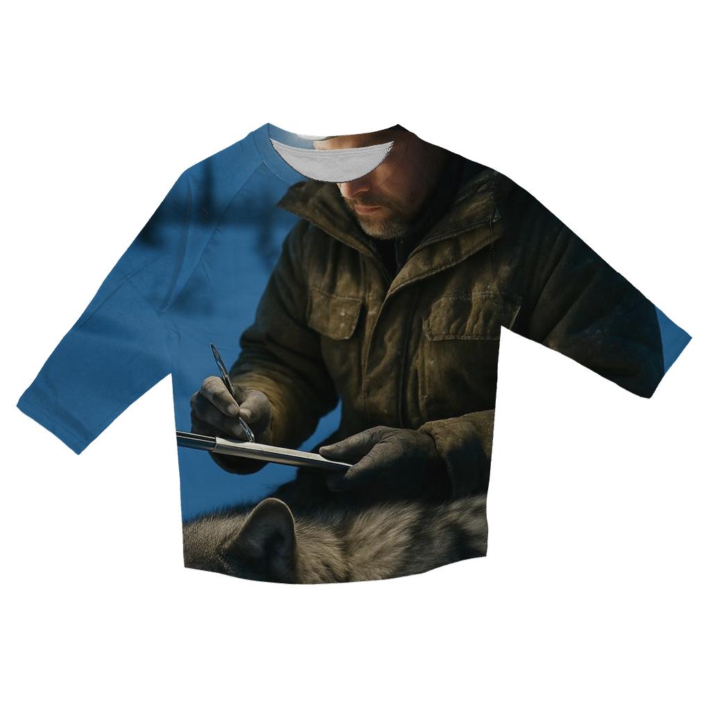 Radio Collar Field Check At Arctic Treeline stylish quarter sleeve tops