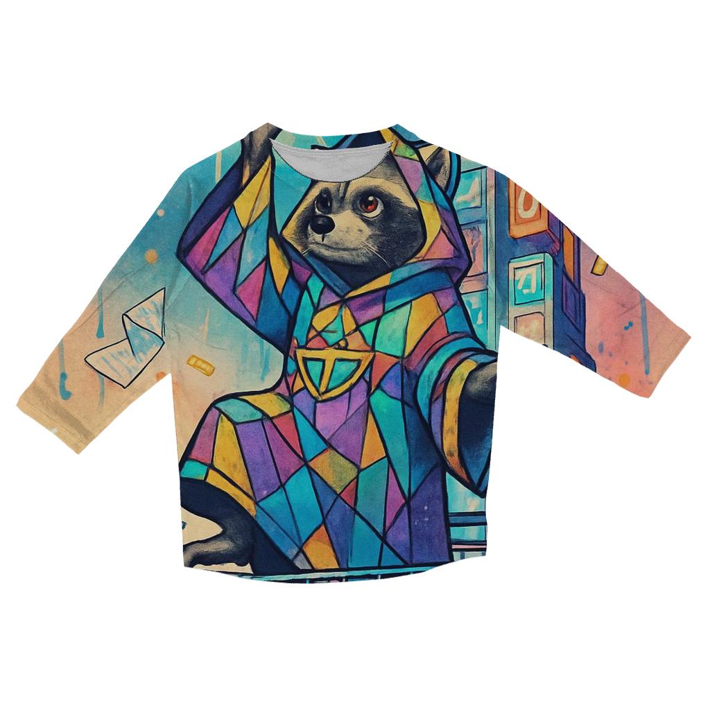 Cathedral Of Floating Snacks casual three quarter sleeve shirts