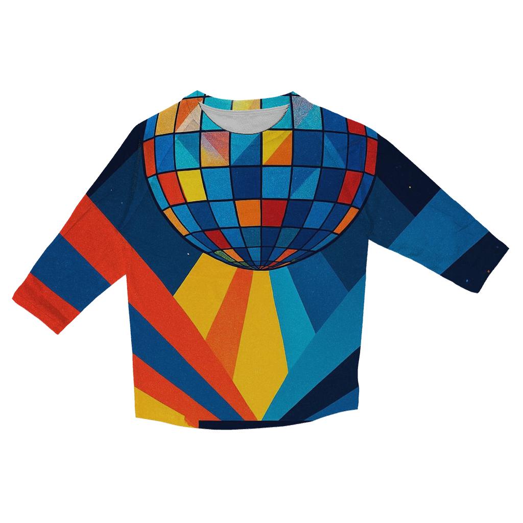 Disco Prism Stage personalized 3/4 sleeve tees